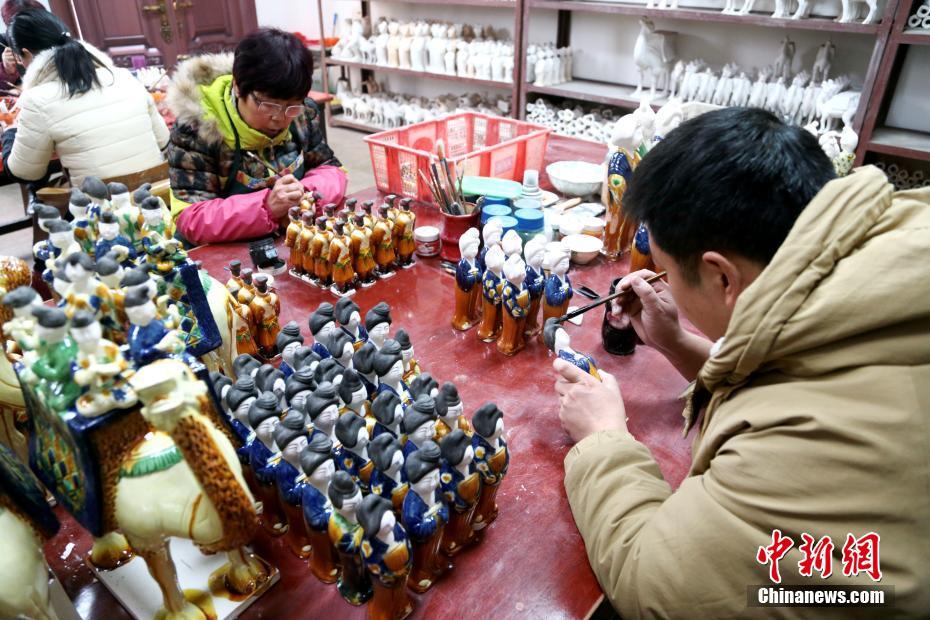 探访陕西唯一唐三彩烧制技艺传习基地